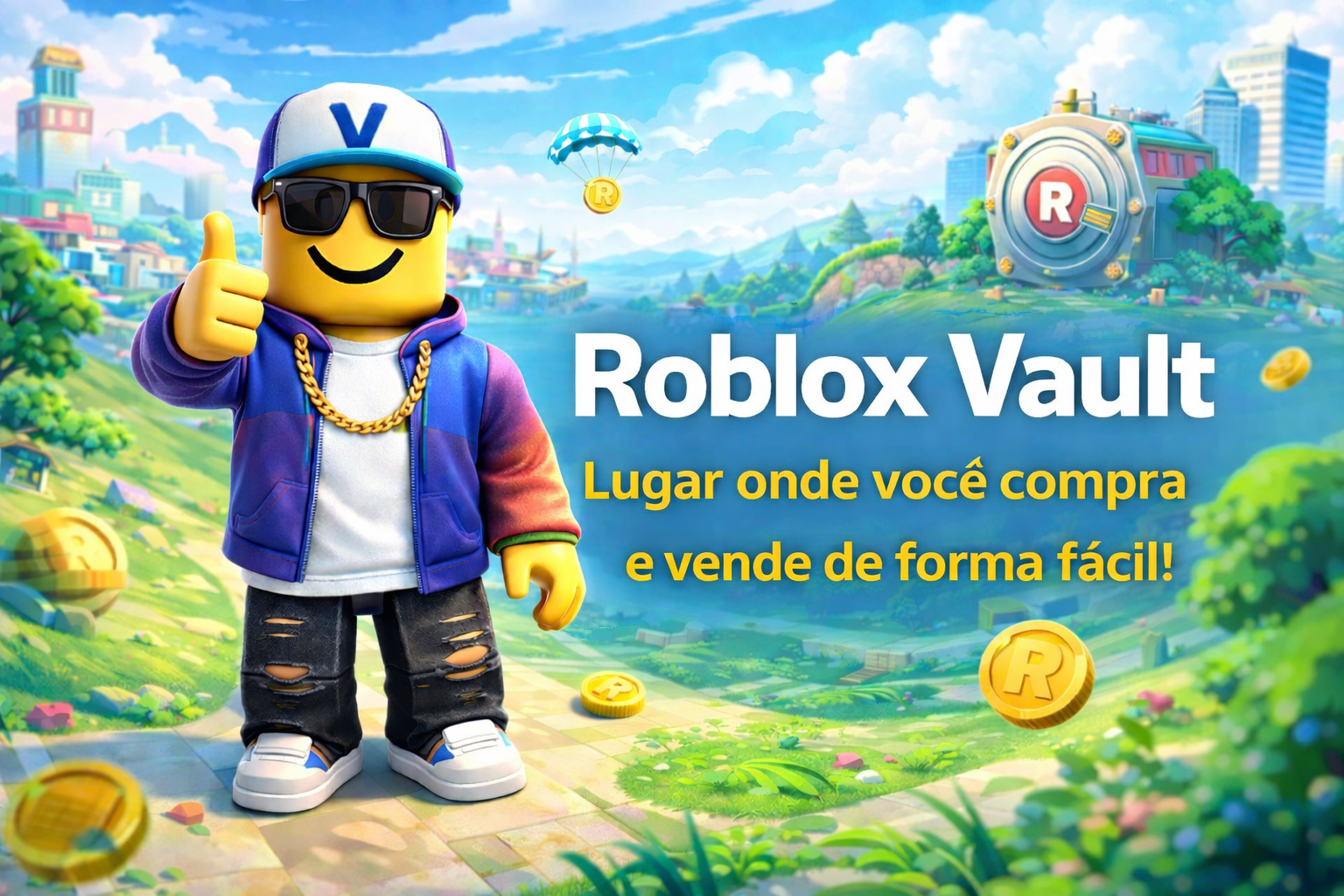 Roblox Vault - Lugar onde você compra e vende de forma fácil!